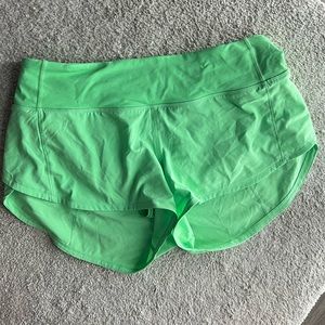 LuLulemon speed shorts